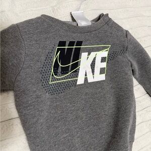 Nike Kids Gray Long Sleeve Sweater